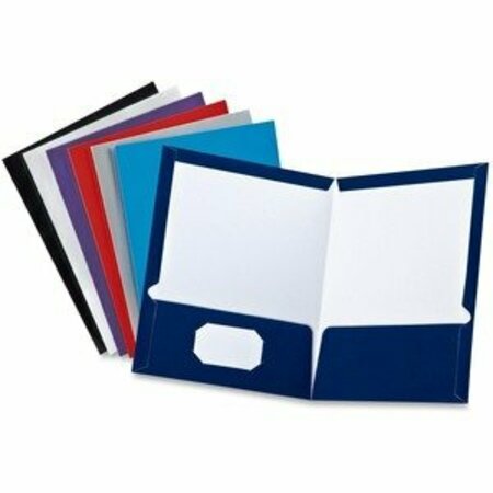 ESSELTE Folders, Laminated, Pocket OXF51730